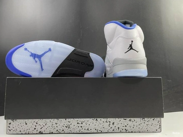 Bmlin Shoes DD0587-140 5 Retro (2021) White Stealth Jordan Air 0726